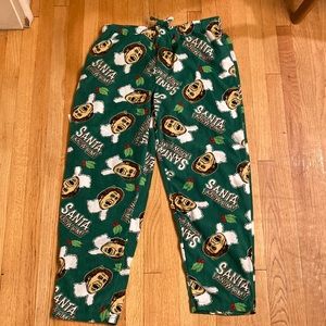 Men’s Fleece Elf Christmas Lounge Pant. Size XXL. NWT